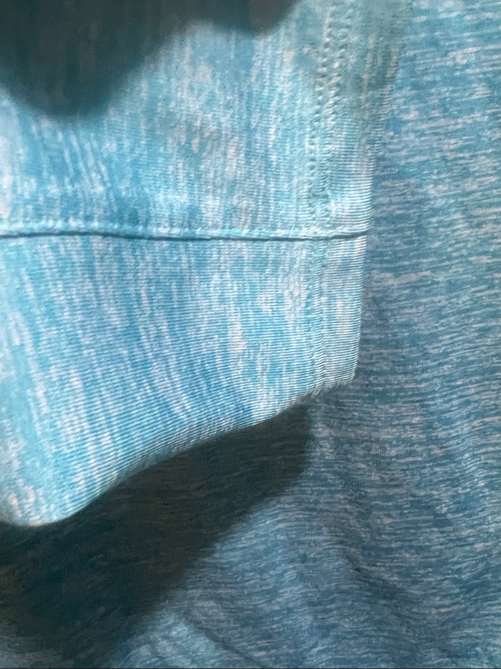 Under Armour ladies Teal Heather 1/2 -Zip Performance Pullover size x large - Picture 3 of 10